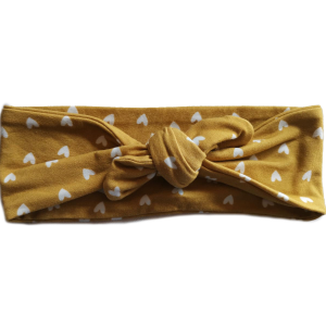 bandeau jaune coeur